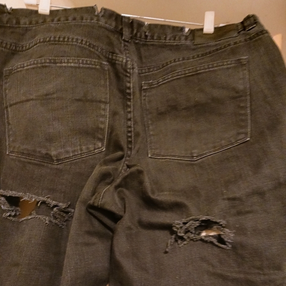 Ralph Lauren Black ripped Jean pants sz 16 nwto - Picture 6 of 7